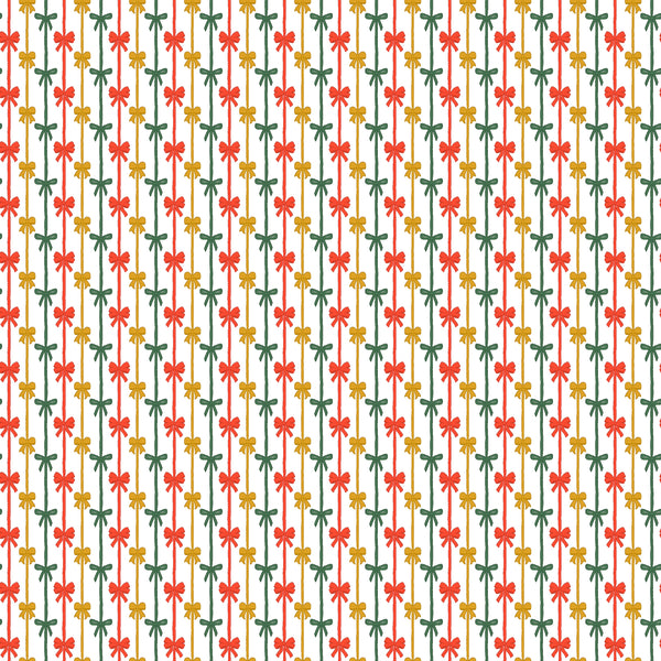 RJR Fabrics - Tied with a Bow - Christmas Morning Fabric