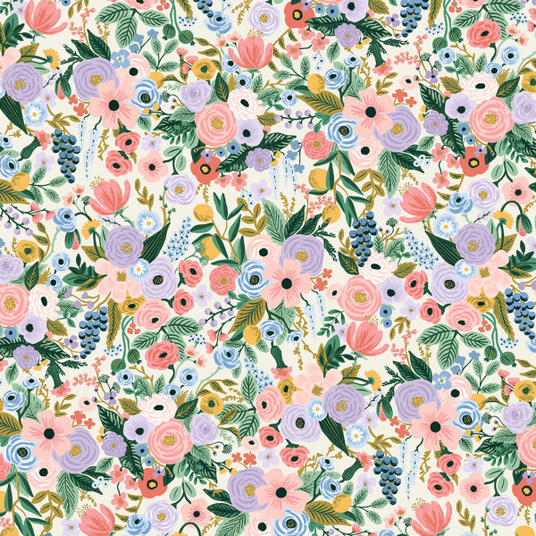 Rifle Paper Co. - Orchard - Petite Garden Party - Ivory Rayon Fabric