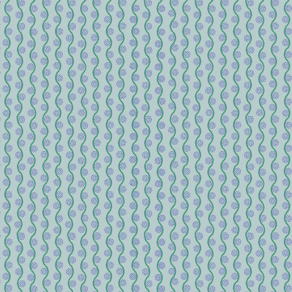 Rifle Paper Co. - Curio - Thistle - Mint Fabric