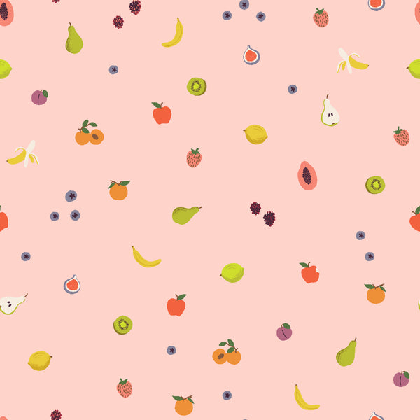 Rifle Paper Co. - Orchard - Fruit Orchard - Blush Fabric