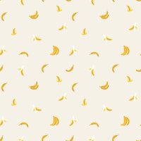 Rifle Paper Co. - Orchard - Bananas - Cream Metallic Fabric