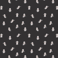 Rifle Paper Co. - Halloween - Ghosts - Black Fabric