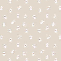 Rifle Paper Co. - Halloween - Ghosts - Linen Fabric