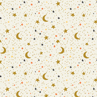 Rifle Paper Co. - Halloween - October Night - Cream Metallic Fabric