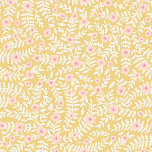 Rifle Paper Co. - Dahlia - Elodie - Yellow Fabric