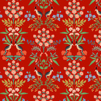 Rifle Paper Co. - Meadow - Luxembourg Red Fabric