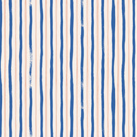 Rifle Paper Co. - Meadow - Stripes Blue Fabric