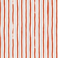 Rifle Paper Co. - Meadow - Stripes Red Fabric