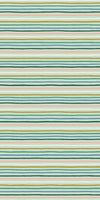 Rifle Paper Co. - Orchard - Festive Stripe - Mint Multi Metallic Fabric