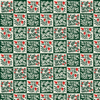 Rifle Paper Co. - Holiday Classics III - Yuletide Floral - Evergreen Fabric