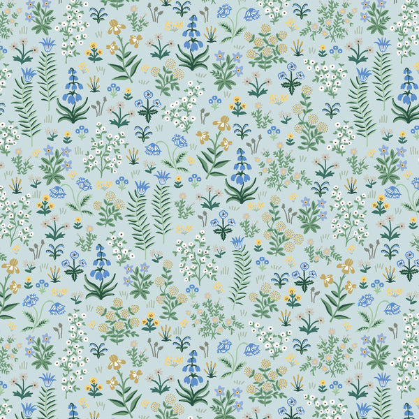 Rifle Paper Co. - Camont - Menagerie Garden - Mint Fabric