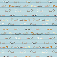 Cotton + Steel Fabrics - Kitty Kats - Kurious Kats Here Kitty Kitty Fabric