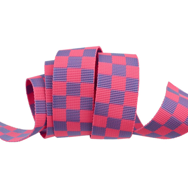 Renaissance Ribbons - Tula Pink Check Please Webbing - Nova