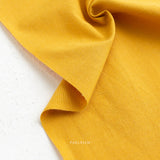 Fableism - Watercolor Wovens - Mustard Fabric