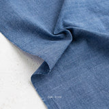 Fableism - Watercolor Wovens - Blue Jeans Fabric
