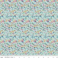 Riley Blake Designs - Liberty The Collector's Home - Nature's Jewel Flora and Fauna C Fabric