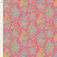 Tilda - Pie In The Sky - Willy Nilly Pink Fabric