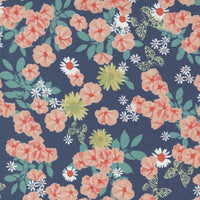 Moda - Garden Society -  Navy Fabric