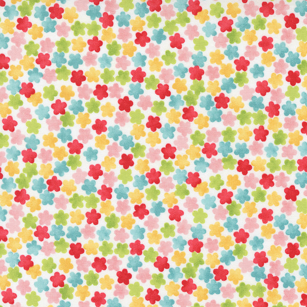 Moda - Jolie  -  Petal A Go Go Rainbow Fabric