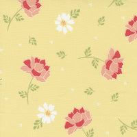 Moda - Emma - Flourish - Sunny Yellow Fabric