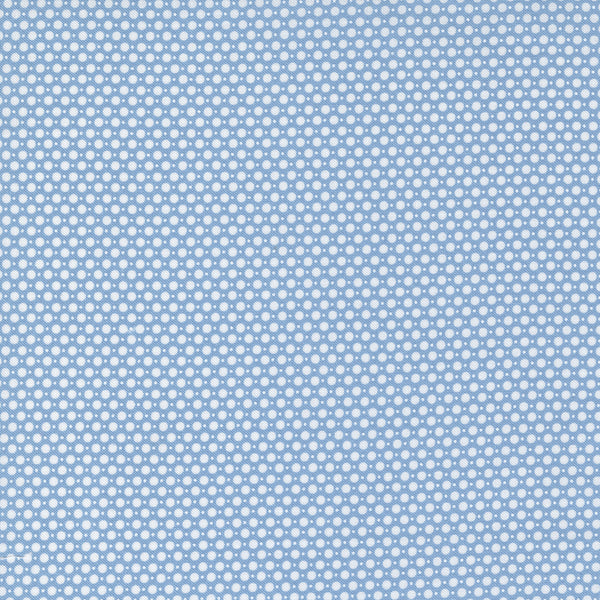 Moda - Emma - Dots - Bluebell Fabric