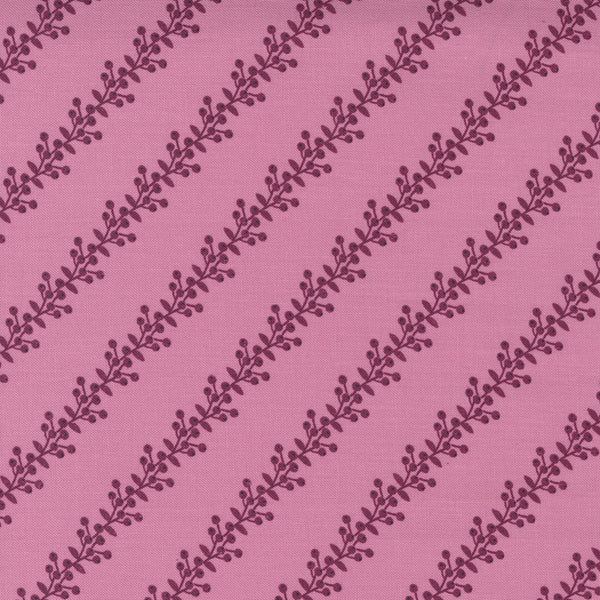 Moda - Wild Meadow - Berry Bramble Stripe - Sweet Pea Fabric