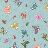 Moda - Songbook A New Page - Flutterby Mist Fabric