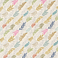 Moda - Songbook A New Page - Reaching Stripes Unbleached Fabric