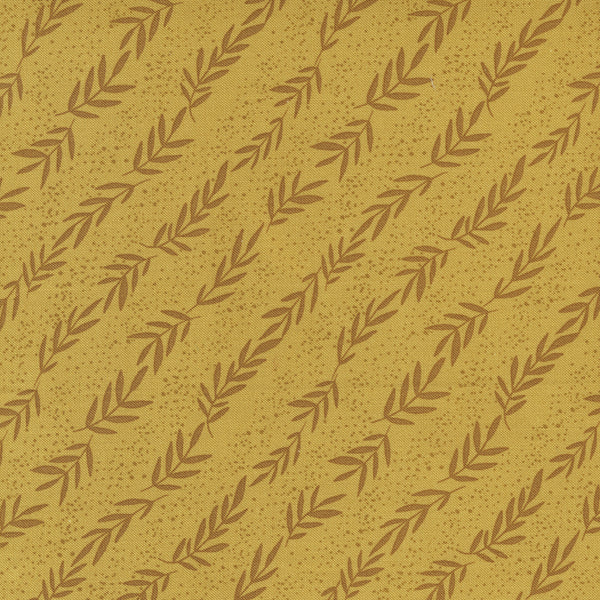 Moda - Songbook A New Page - Reaching Stripes Bronze Fabric