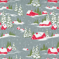 Moda - Merry Little Christmas - Grey Fabric