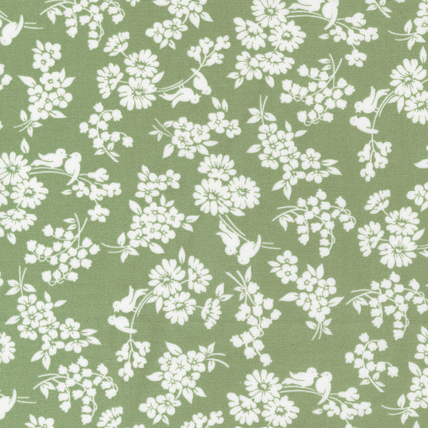 Moda - Dwell - Songbird - Grass Fabric