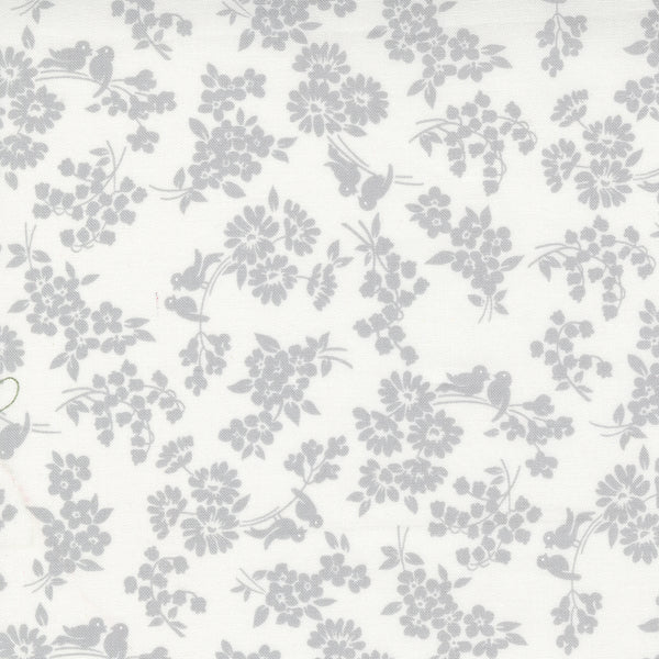 Moda - Dwell - Songbird - Cream Gray Fabric