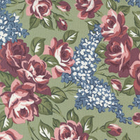 Moda - Sunnyside - Rosy - Moss Fabric