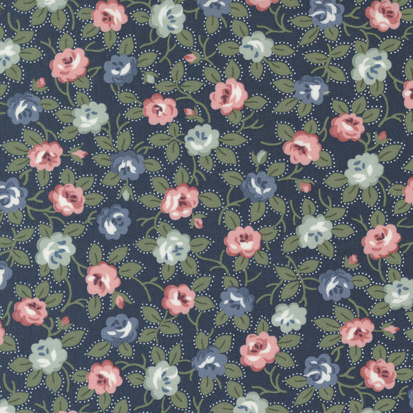 Moda - Sunnyside - Blooming - Navy Fabric