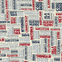 Moda - Stateside - States Americana Fabric