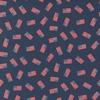 Moda - Stateside - Flag Navy Fabric