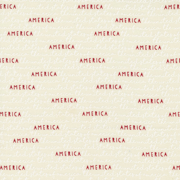 Moda - Stateside - America Vanilla Fabric