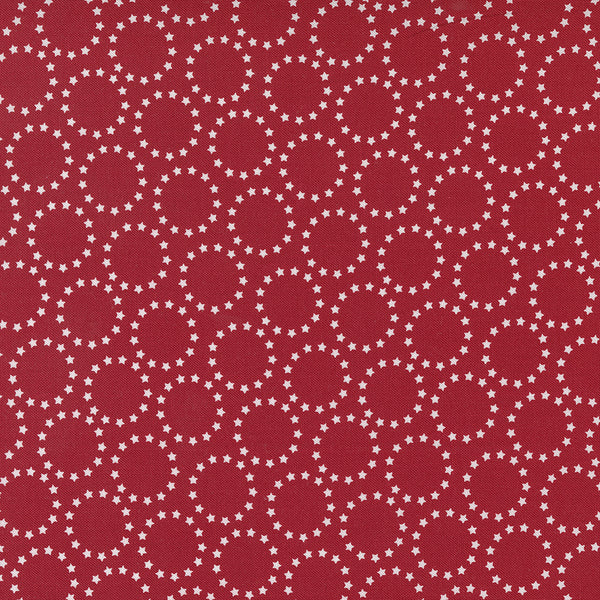 Moda - Stateside - Stars Apple Red Fabric