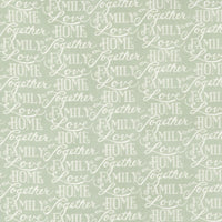 Moda - Happiness Blooms - Words of Love Fern Fabric