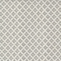 Moda - Happiness Blooms - Fern Flowers White Washed Fabric
