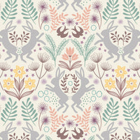 Lewis & Irene - Spring Hare - Spring Hare Cream Fabric