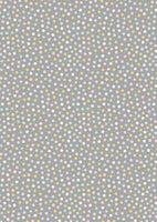 Lewis & Irene - Spring Hare - Small Daisies Grey Fabric