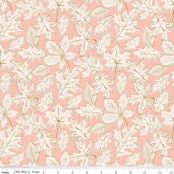 Riley Blake Designs - Maple - Fall Pink Fabric