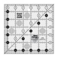 Creative Grids - 6.5 inch Square Quilt Ruler