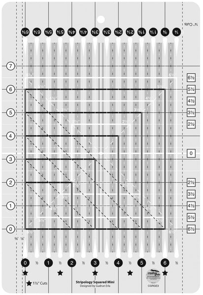 Creative Grids - Stripology Mini Quilt Ruler