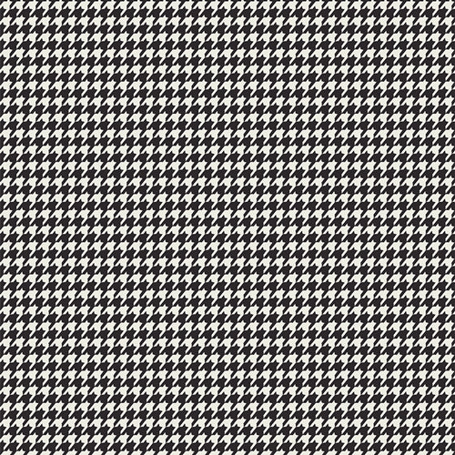 Art Gallery Fabrics - Checkered Elements - Houndstooth Onyx Fabric