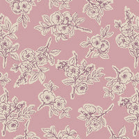 Art Gallery Fabrics - Dusk Fusion - Rambling Rose Dusk Fabric