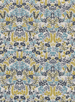 Rifle Paper Co. - Menagerie - Tapestry - Natural Unbleached Cotton Metallic Fabric