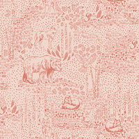 Art Gallery Fabrics - Woodland Keeper - Awaken Forest Rose Fabric
