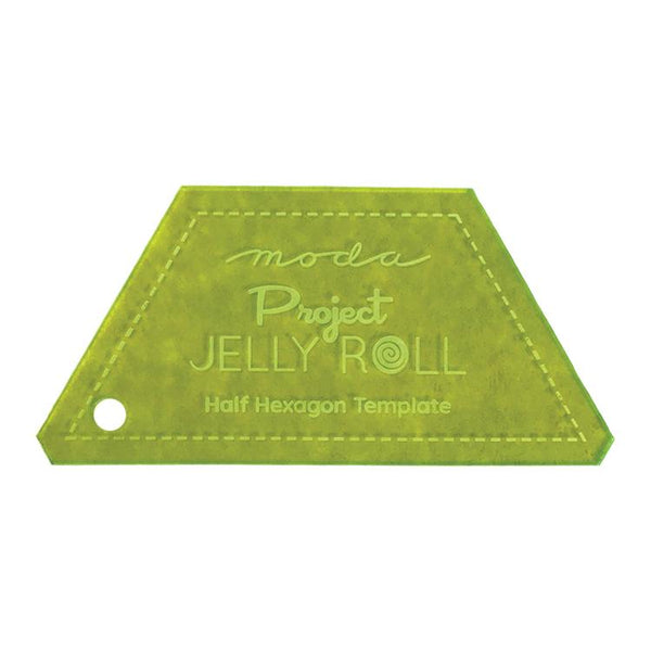 Moda- Project Jelly Roll Half Hexi Ruler